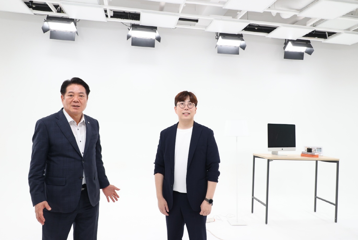 최대호 안양시장, 유망 청년기업 방문 격려