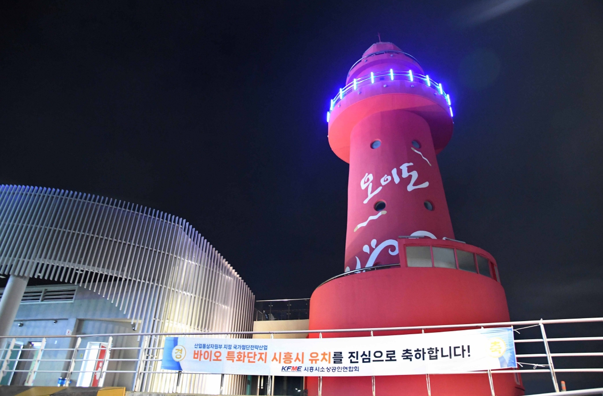 오이도에 반짝이는 여름밤의 낭만
