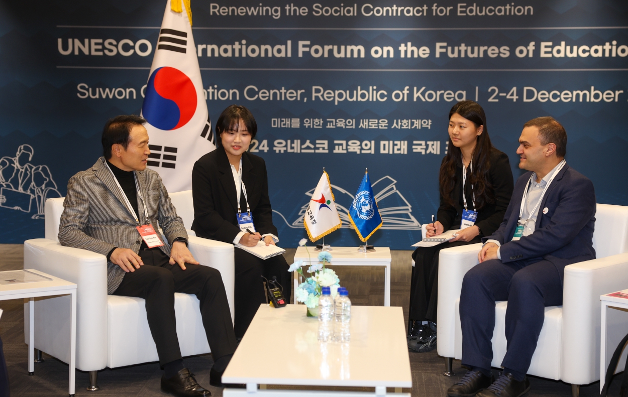 임태희 교육감, “모든 부분의 문제를 해결하는 열쇠는 교육”