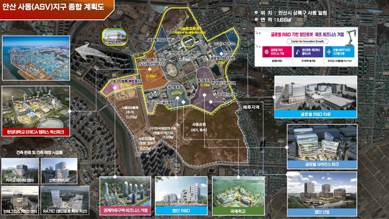 안산시, ASV지구 경제자유구역 신규 지정 산자부 심의 접수 마쳐